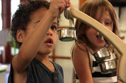 Kodo's balance wooden educational toy demonstrating weight distribution and STEM concepts for children
