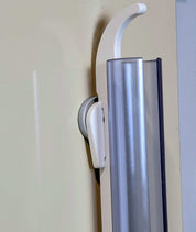 Ball Holder attached to a magnet wall holding colorful balls for hands-on learning and play