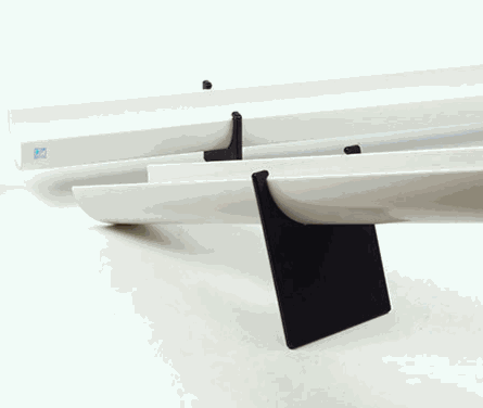 Children playing with Fulcrums Add-On Pack exploring physics concepts with ramps and wooden balls
