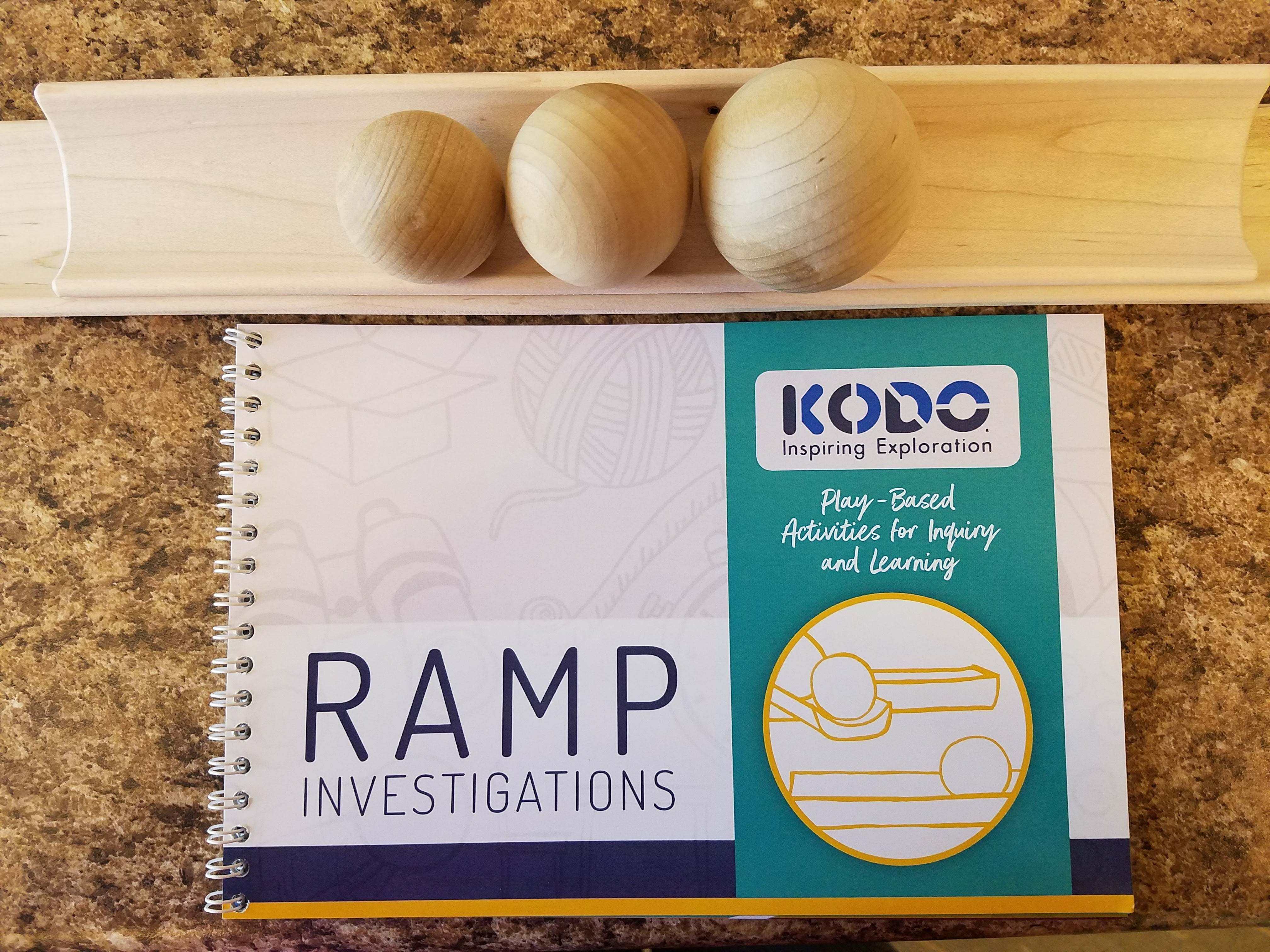 Wind Tunnel Investigations Book cover with inquiry-based activity descriptions for investigative play using Kodo products
