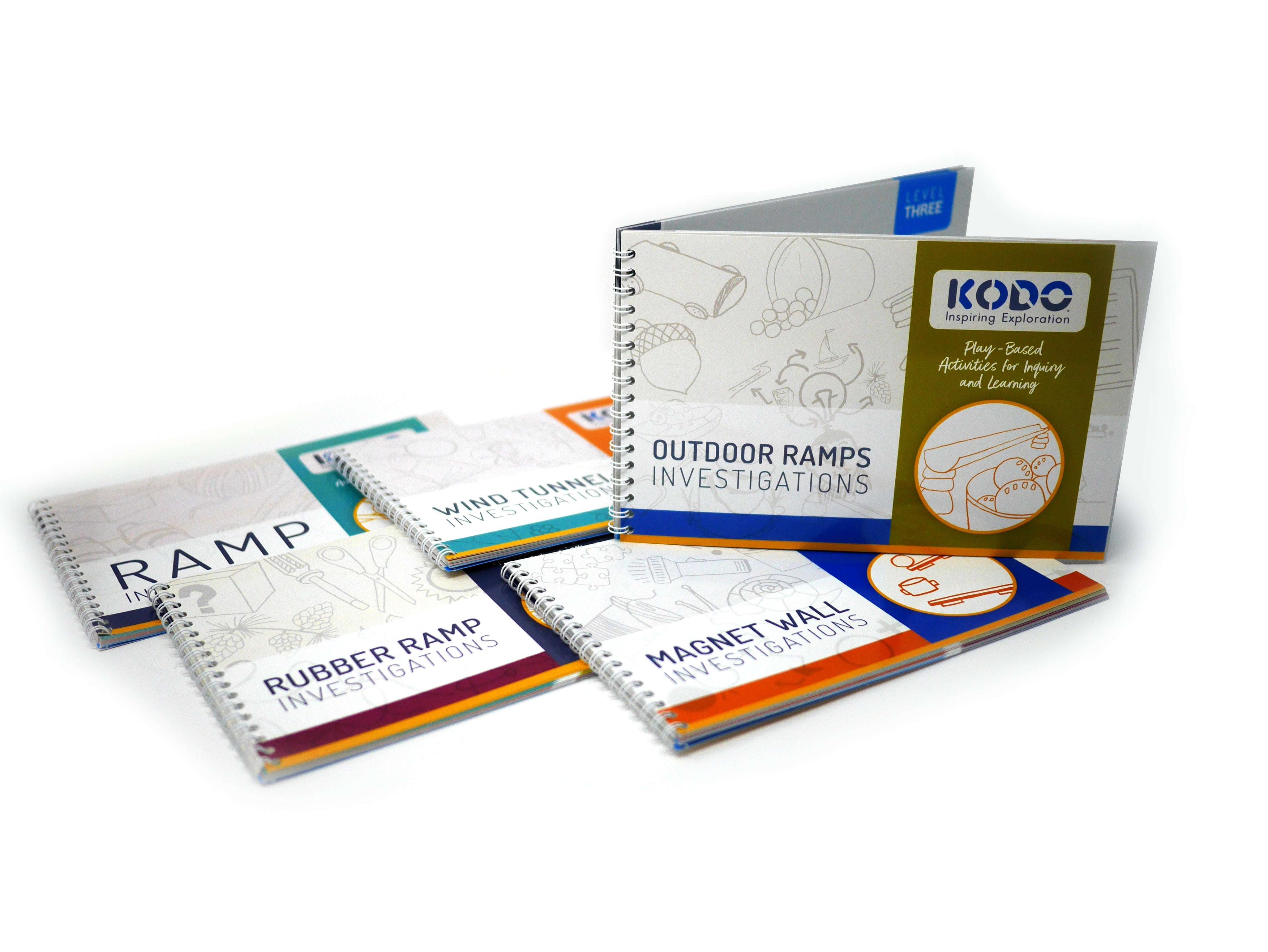 Wind Tunnel Investigations Book from Investigation Books collection for inquiry-based play with Kodo products