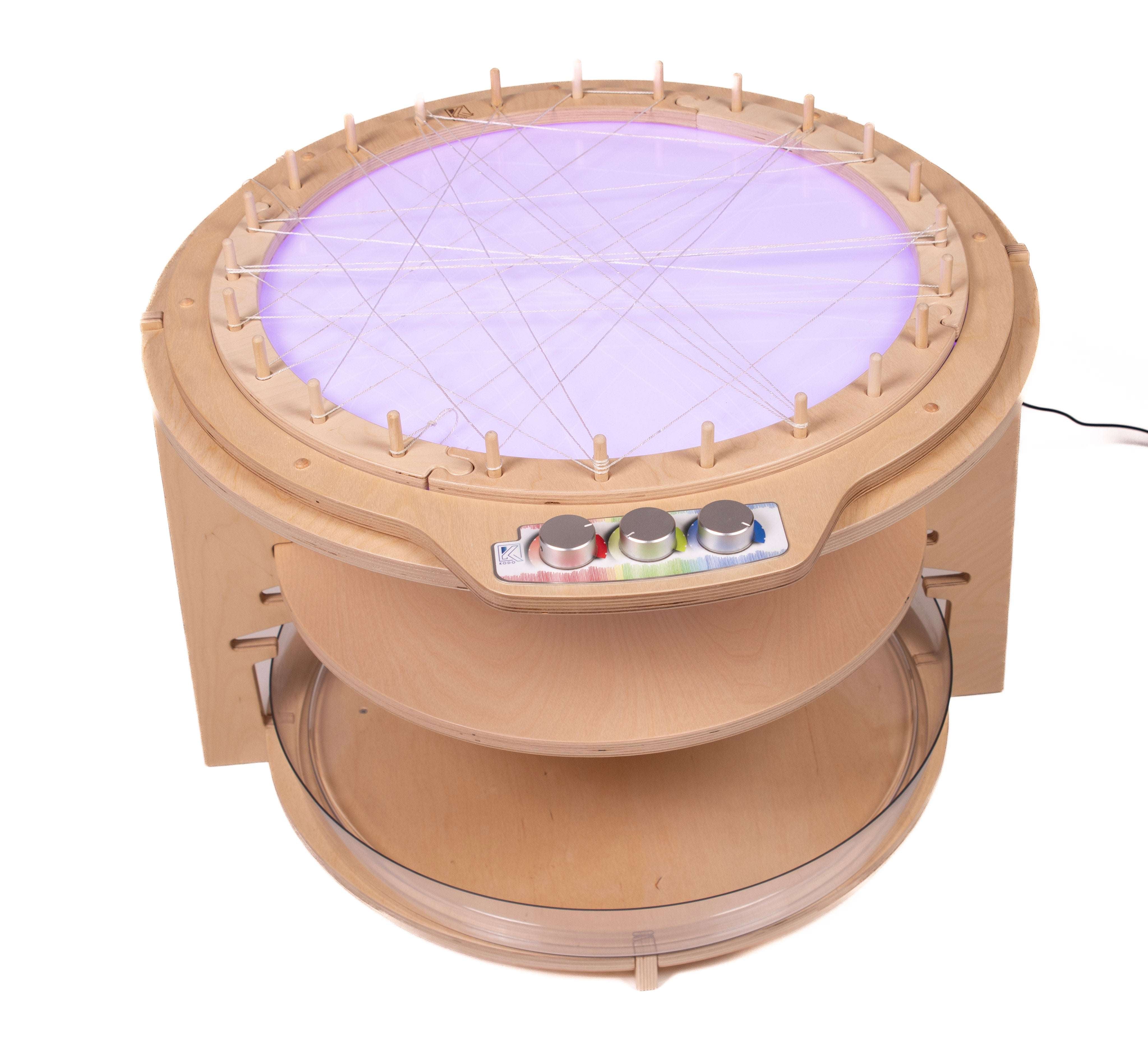 Light Laboratory educational light exploration system with RGB knobs for kids to mix colors and learn optics