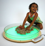 Light Laboratory with RGB knobs for hands-on color mixing in early childhood classrooms