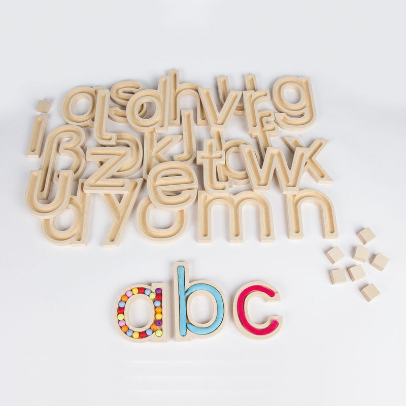 Lowercase Sensory Letters