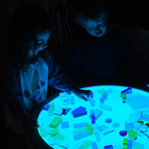 Lumi Translucent Blocks Frosted Color – Kodo Kids