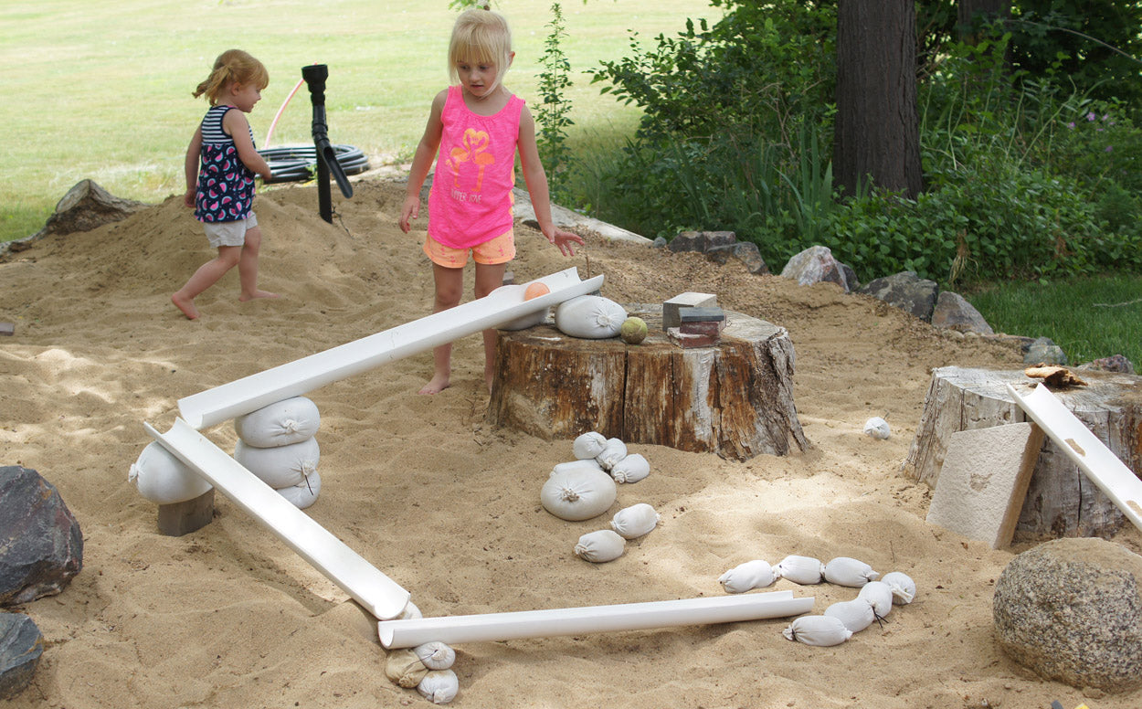 Outdoor Ramps With Sandbags