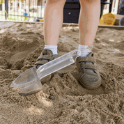 Heavy-duty exploration scoops for sensory play with ergonomic handles, ideal for sand and water activities
