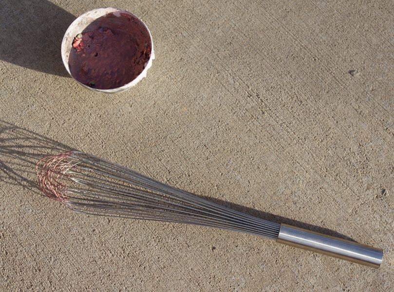 18 inch stainless steel whisk for sensory and water play in education