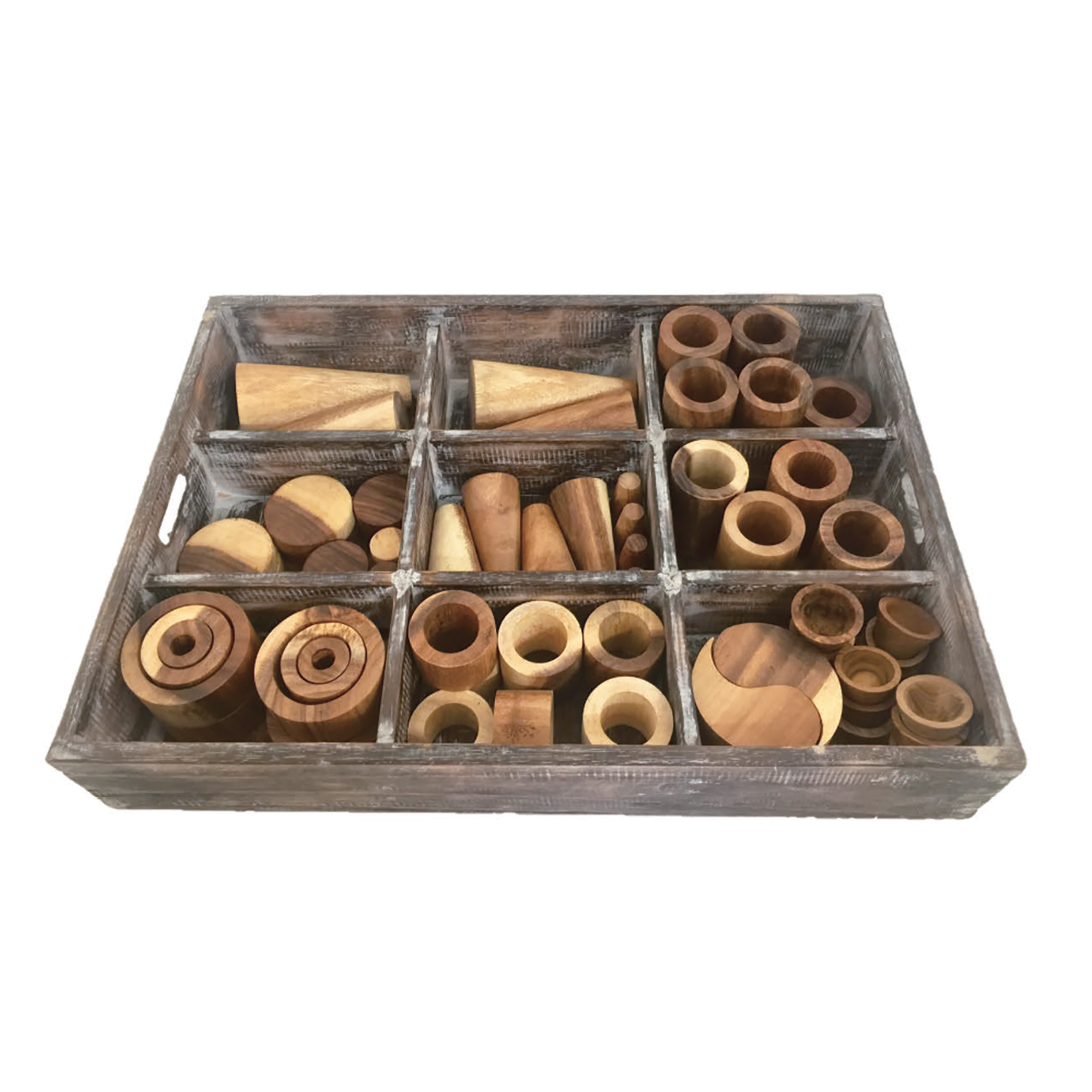Handcrafted Wooden Loose Parts Collection