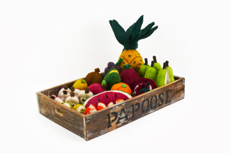 Papoose Wool Fruits Crated Set (1)