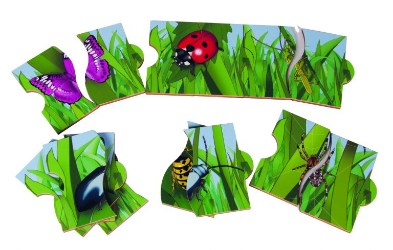 171541 Creepy Insects Floor Puzzle