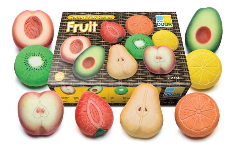 Fruit Sensory Play Stones 5
