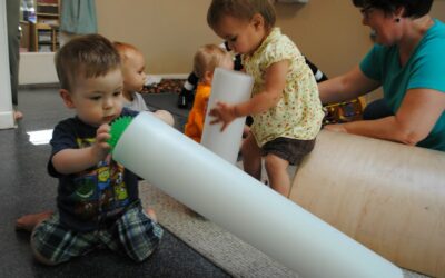 Every Picture Tells a Story – Toddler Play with Balls and Tubes