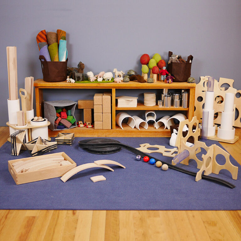 Handcrafted Wooden Loose Parts Collection - Kodo Kids