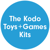 The Kodo Toys + Games Kits