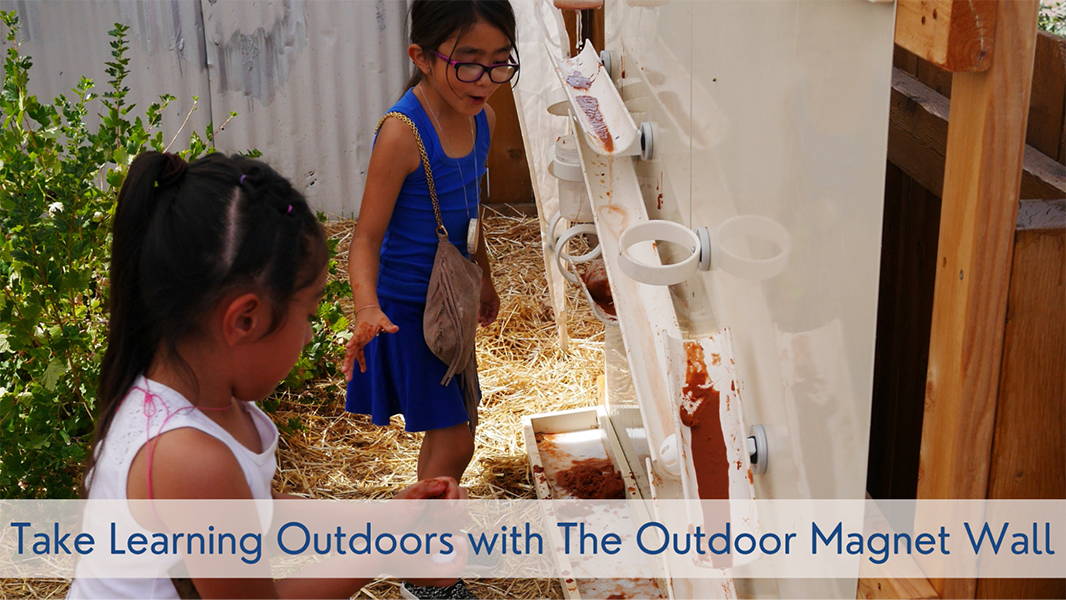 Take Learning Outdoors with the Outdoor Magnet Wall