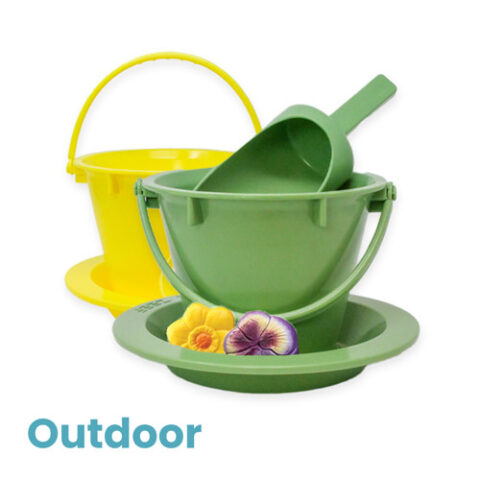 bucket with handle for outdoor category